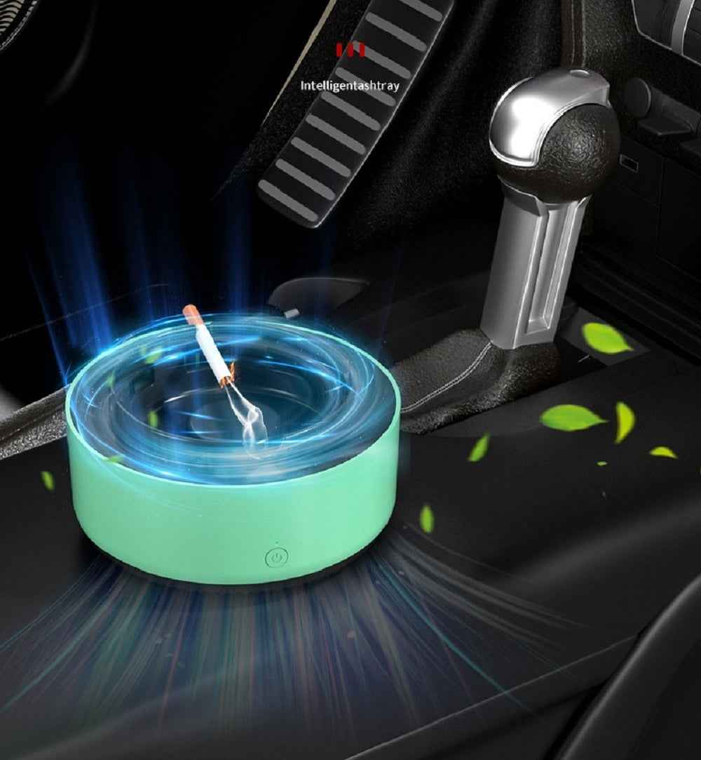 Smart Air Purifier Ashtray – Electronic Smoke Filter for Home & Office - Muselune