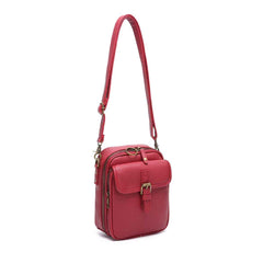 Chic Vintage PU Leather Crossbody Bag