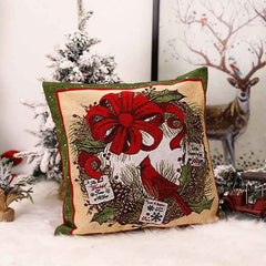 Christmas Square Pillow Cover