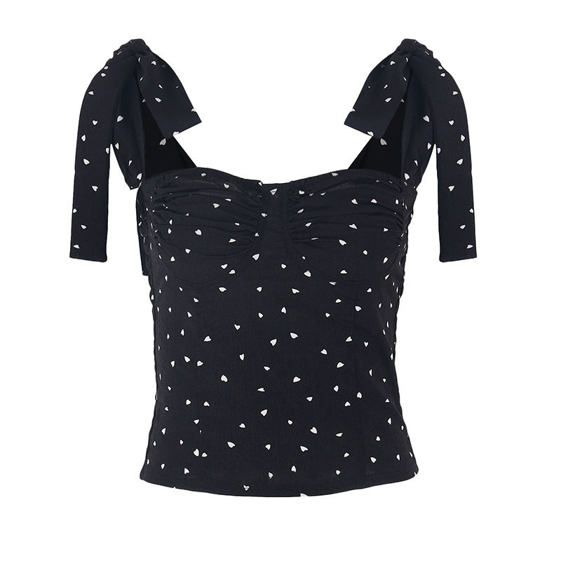Sexy Women Dot Strap Top Clothes Bodies For Women - Muselune