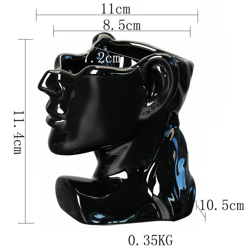 Muse Art Flower Pot Creative Plant Decoration - Muselune