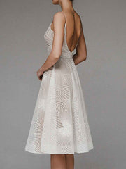 Women's Summer Sling Embroidered Sleeveless Dress - Muselune
