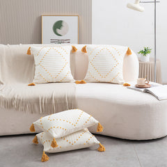 Flower Cut Throw Pillowcase - Muselune