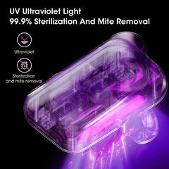 Cordless Mattress Vacuum – Powerful Mite Remover - Muselune