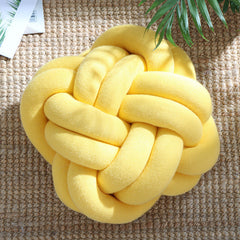 Sofa Pillow Office Nap Craft Pillow Knot Throw Pillow - Muselune