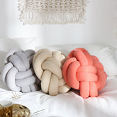 Sofa Pillow Office Nap Craft Pillow Knot Throw Pillow - Muselune
