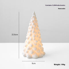 Ceramic Christmas Small House Tree Decoration Muselune