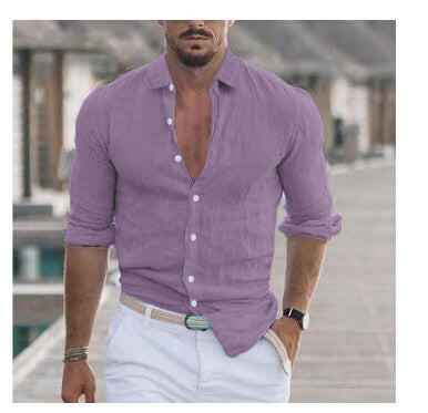 Casual Solid Shirt – Clean and stylish for any occasion. - Muselune