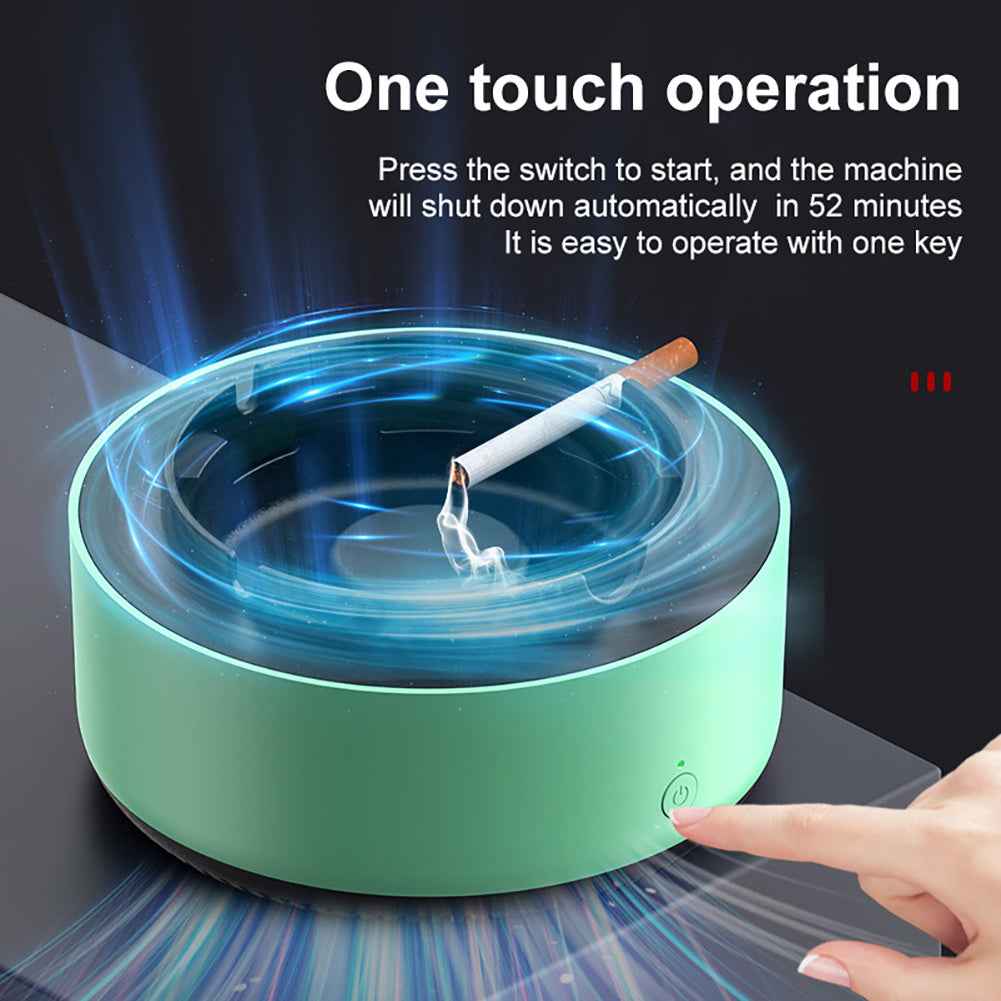 Smart Air Purifier Ashtray – Electronic Smoke Filter for Home & Office - Muselune