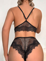 Sexy Lingerie Set - Black Underwear - Muselune