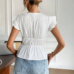 Bow Cardigan Shirt - Muselune