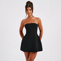 Backless Mini Dress – Casual, Chic & Flirty - Muselune