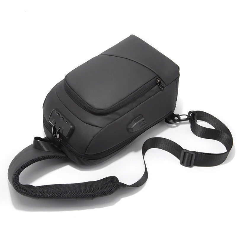 Anti-Theft Chest Bag – USB Charging, Crossbody Travel Pack - Muselune