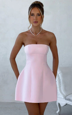 Backless Mini Dress – Casual, Chic & Flirty - Muselune