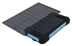 Hot selling waterproof solar power bank 10000mAh mobile phone charging treasure compass universal Muselune