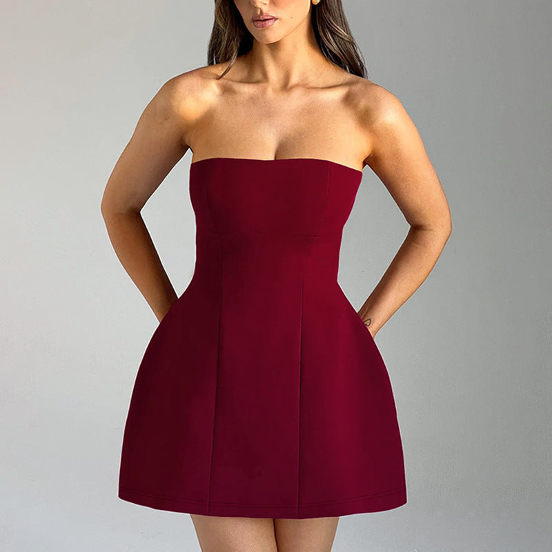 Backless Mini Dress – Casual, Chic & Flirty - Muselune