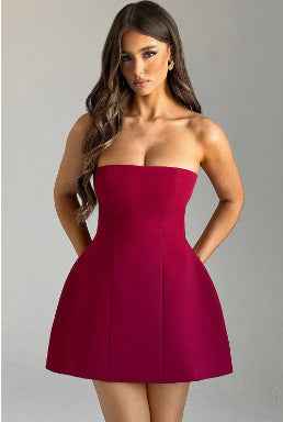 Backless Mini Dress – Casual, Chic & Flirty - Muselune