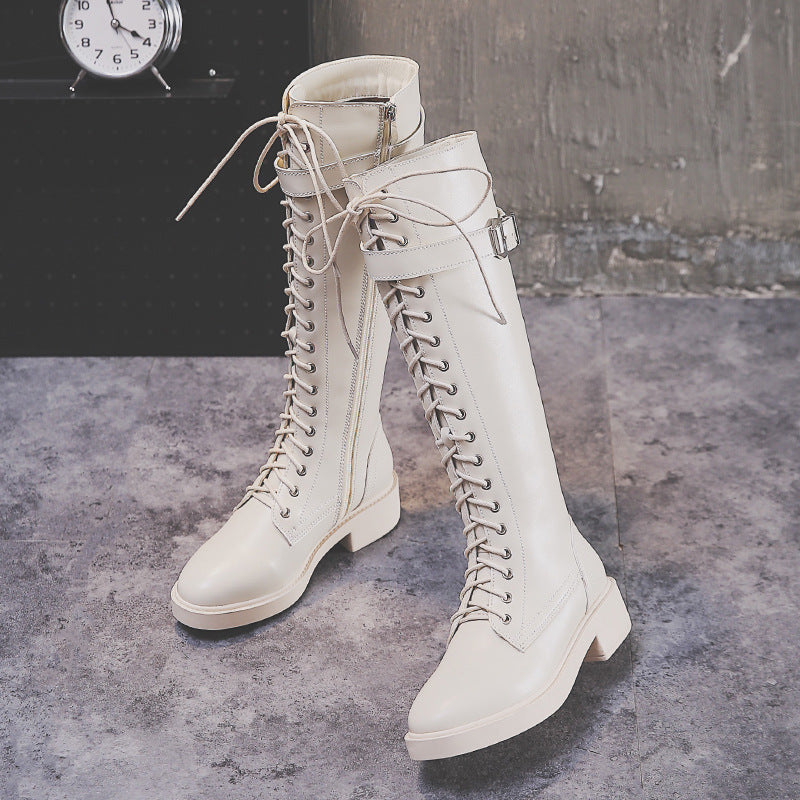 Short Plush Long High Flat Boots The Muse