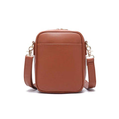 Vintage Capacity PU Leather Crossbody Bag - Muselune