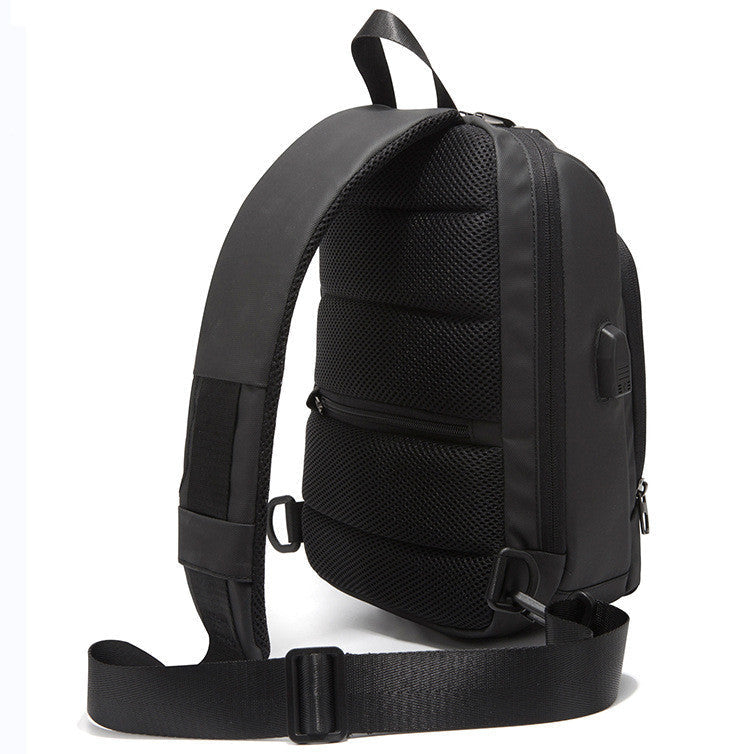 Anti-Theft Chest Bag – USB Charging, Crossbody Travel Pack - Muselune