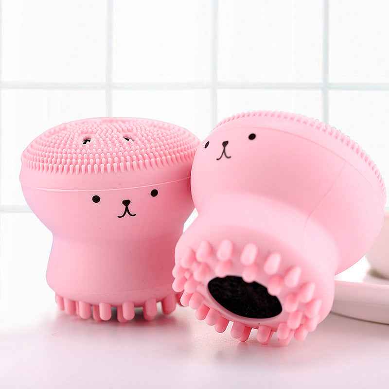 Octopus Silicone Facial Cleaning Wash Brush