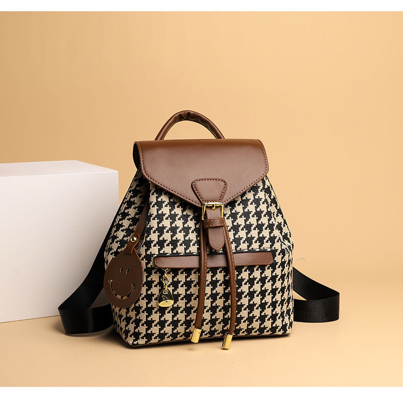 Casual Multi function PU Leather Backpack - Muselune