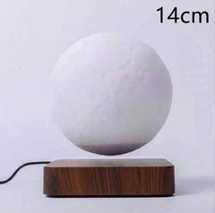 Levitating Moon Lamp – 3D Planet Night Light - Muselune
