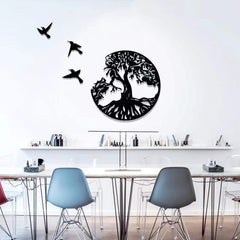 Decorative Iron Bird Wall Art The Muse