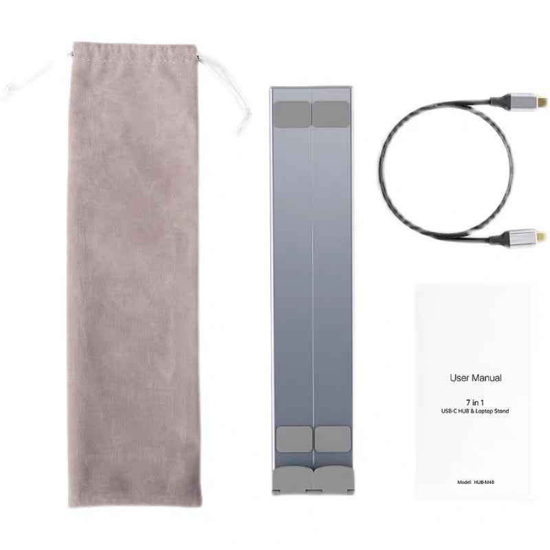 7-in-1 Laptop Stand with Docking Station