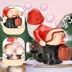 Farting Santa Bubble Machine