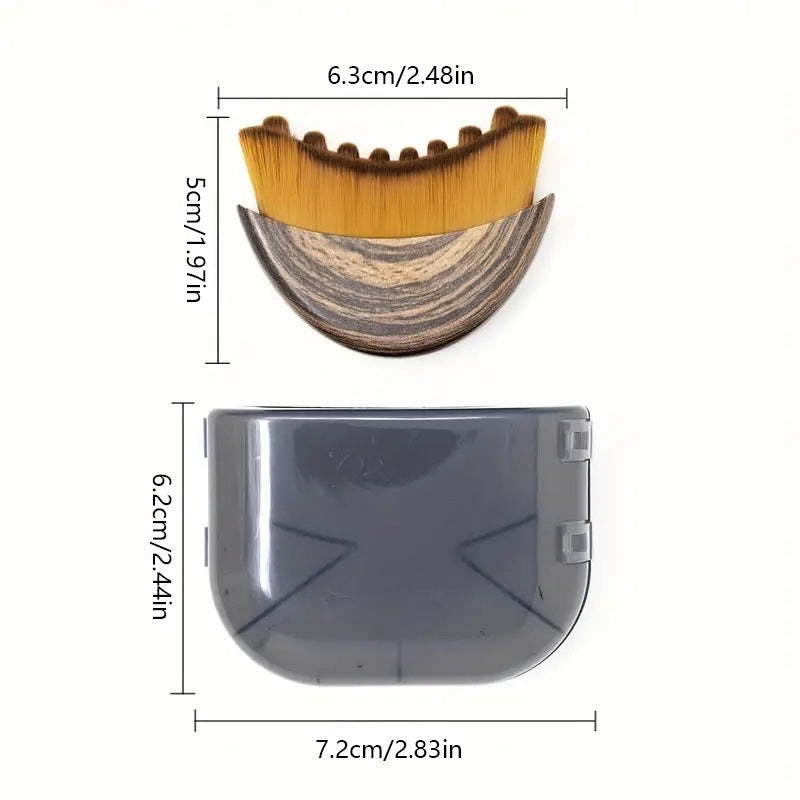 Lymphatic Contour Face Massage Eye and Neck Brush Muselune
