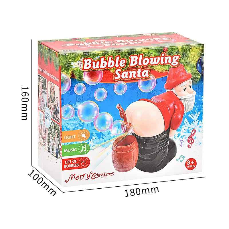 Farting Santa Bubble Machine