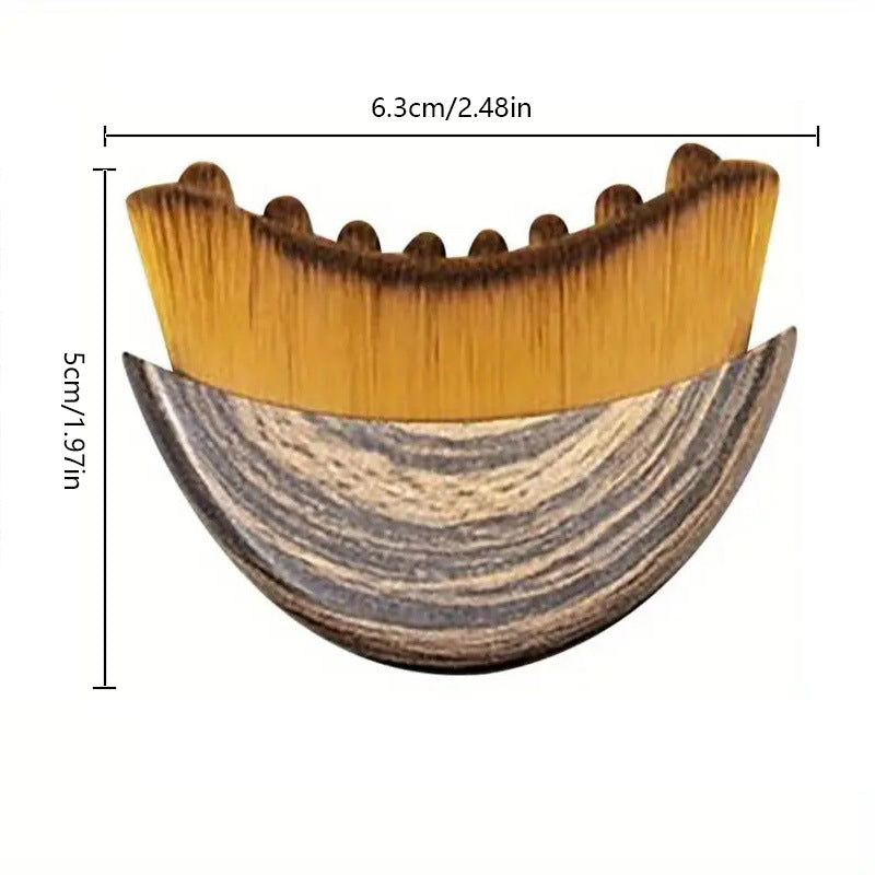 Lymphatic Contour Face Massage Eye and Neck Brush Muselune