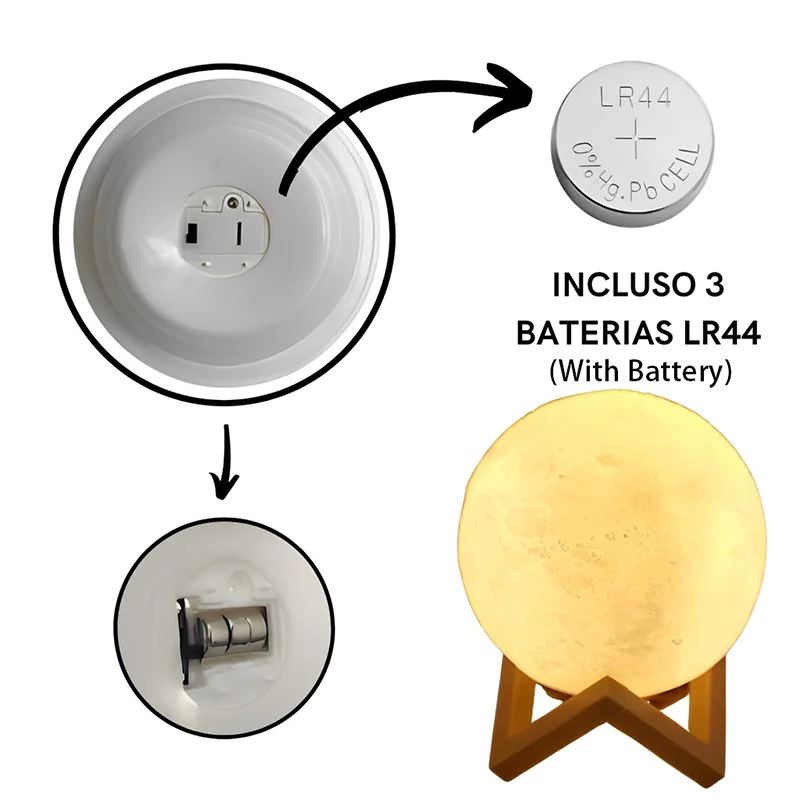 Moon Light Galaxy Lamp - 7-Colour LED Light for a Cosmic Experience - Muselune