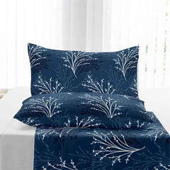 Kuup Queen Size Matte Duvet – Floral Branch Design & Skin-Friendly - Muselune