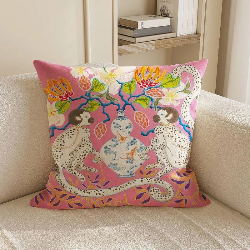 Exotic Animal Style Digital Printing Pillow Cover Muselune