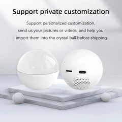 Memory Glass Video Crystal  Ball & Gift The Muse