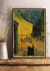 Cute Digital Cats Poster – Funny DIY Cartoon Wall Art - Muselune