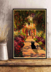 Cute Digital Cats Poster – Funny DIY Cartoon Wall Art - Muselune
