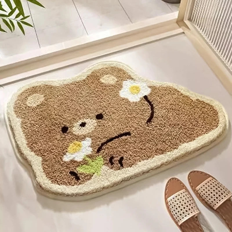 Fresh Home Imitation Cashmere Floor Mat & Rugs Muselune