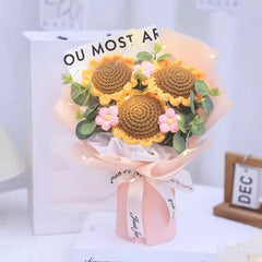 Bouquet  Gift Knitted Flower Décor Soft Toys Muselune