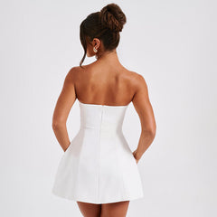 Backless Mini Dress – Casual, Chic & Flirty - Muselune