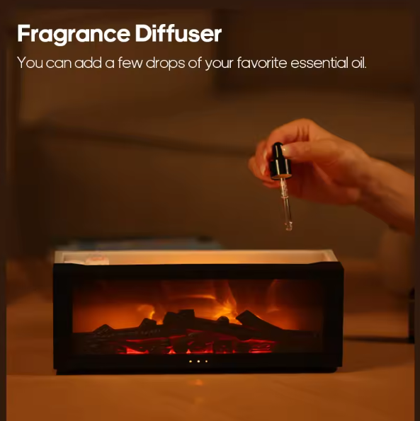 Fireplace Flame Humidifier Muselune