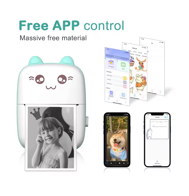 Inkless Mini Printer Muselune